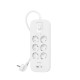 Belkin Connect Blanco 6 salidas AC 2 m